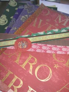 Recycled Wallpaper Scraps